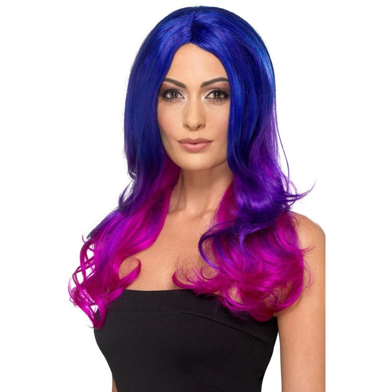 OMBRE WIG - BLUE & PINK-fashion wigs-Partica Party
