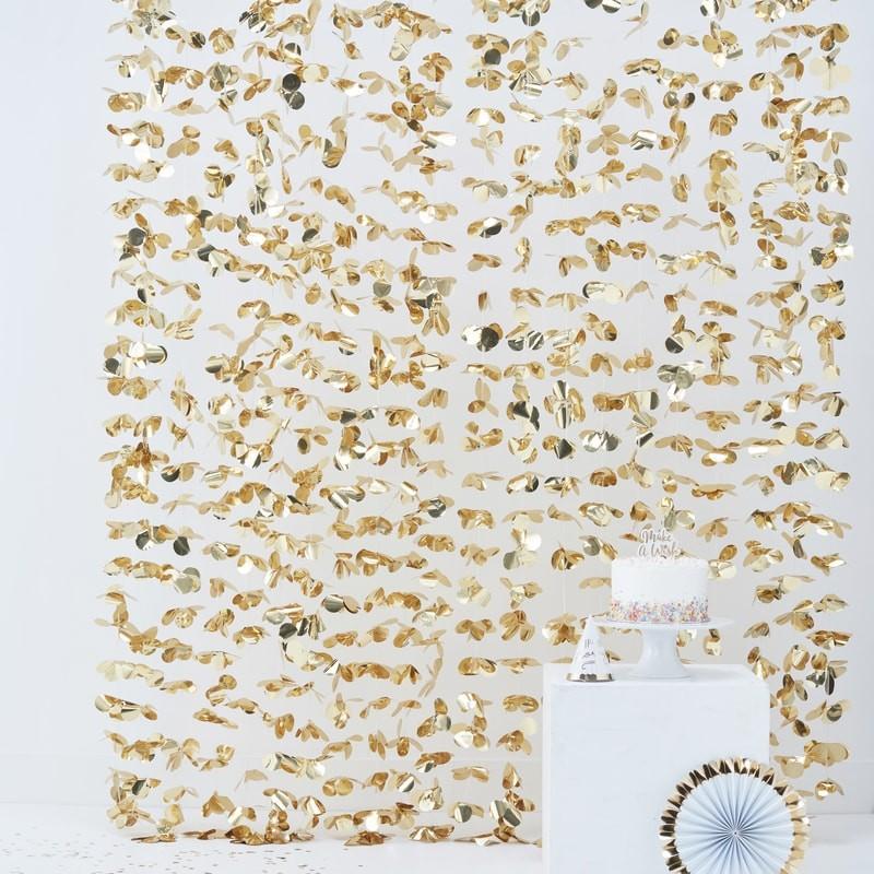 PICK N MIX - GOLD PHOTO BOOTH BACKDROP-MISC-Partica Party