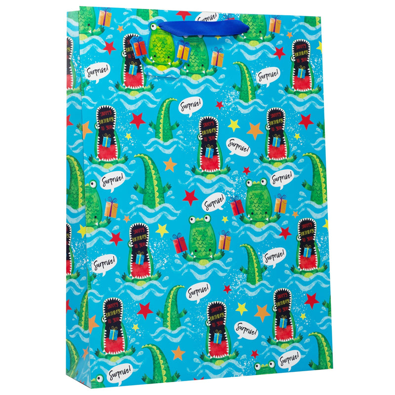 SNAPPY BIRTHDAY XL GIFT BAG-ACCESSORY-Partica Party