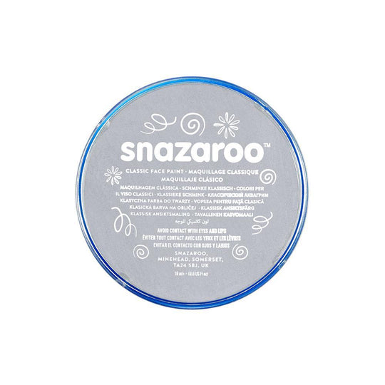 SNAZAROO FACE PAINT - LIGHT GREY - 18ML