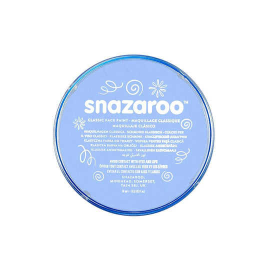SNAZAROO FACE PAINT - PALE BLUE - 18ML
